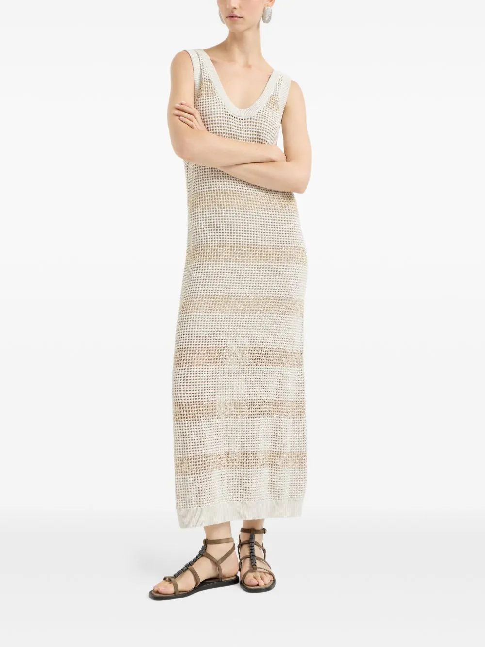 Cotton Long Dress sold by Wanan Luxury product image thumbnail 4