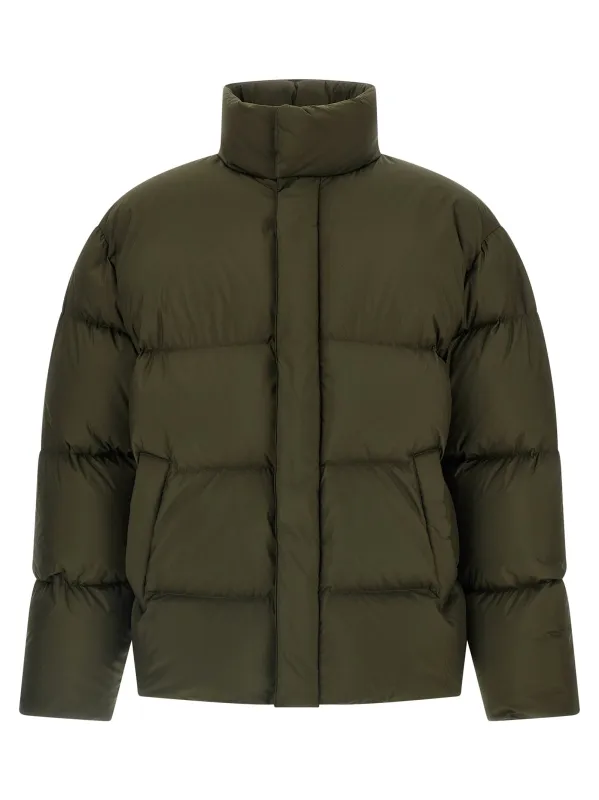 Padded Down Jacket Puffer Jackets Green made by Yves Saint Laurent