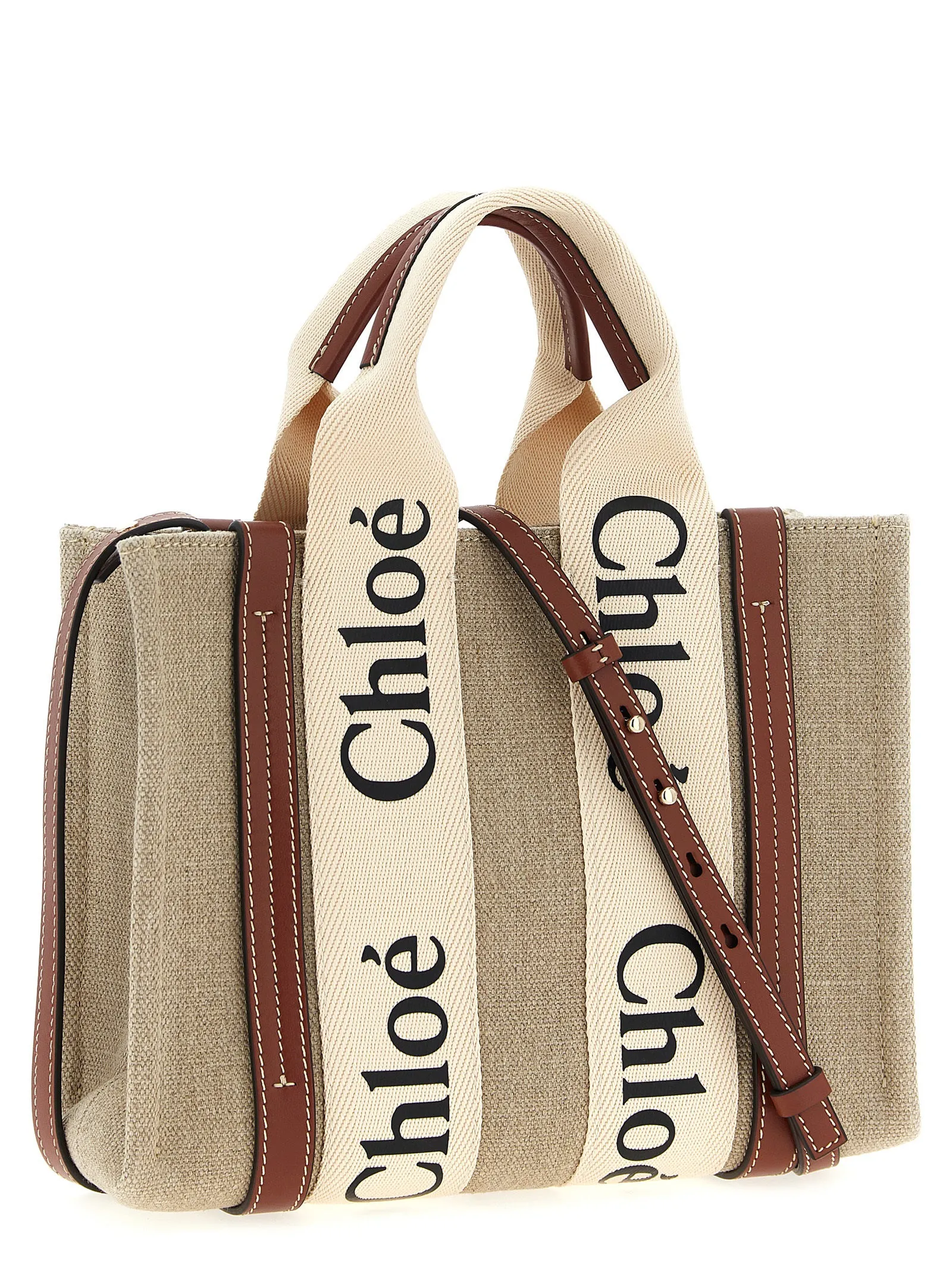 Woody Small Tote Bag Brown sold by Wanan Luxury product image thumbnail 2