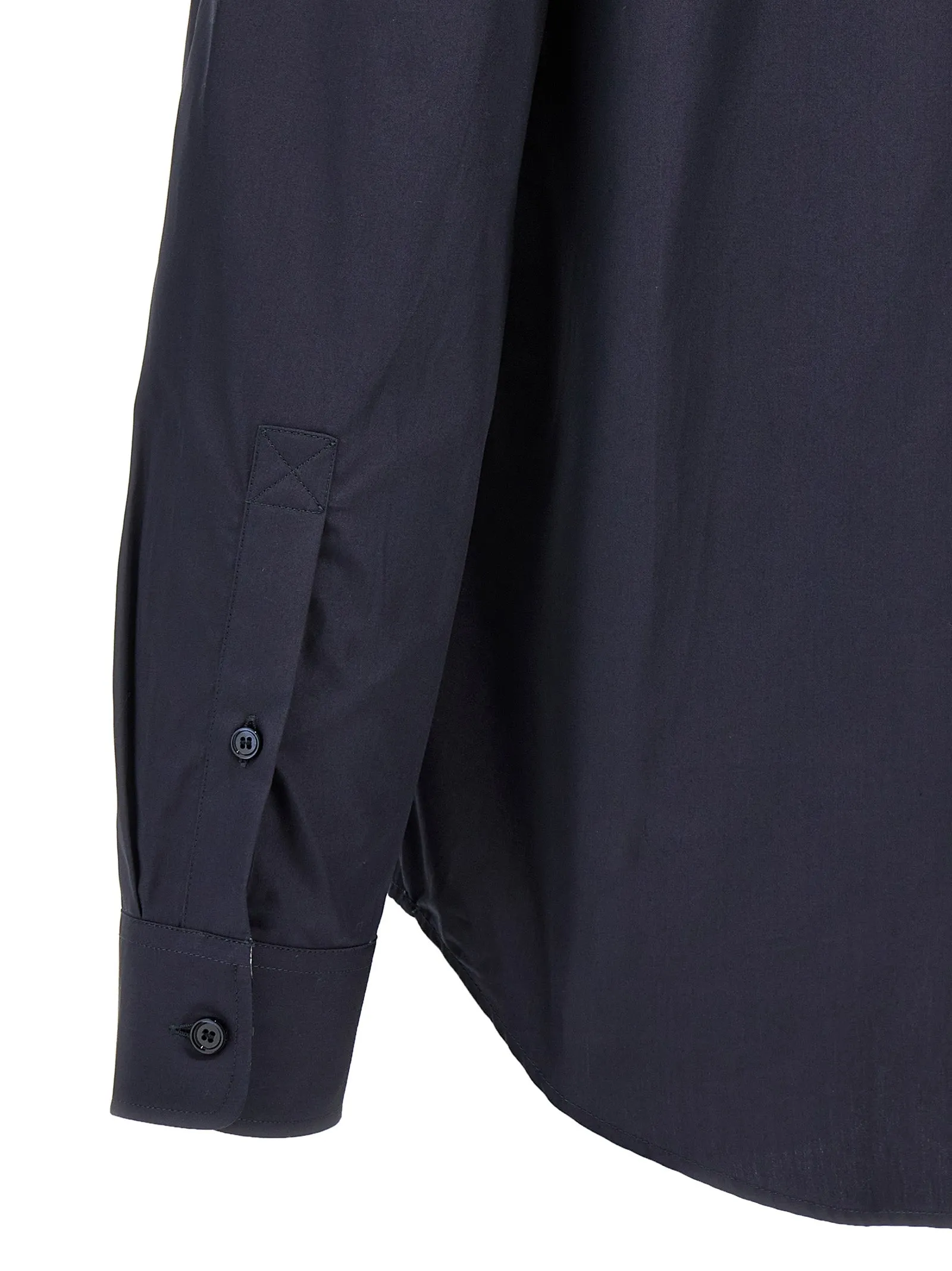 Logo Embroidery Shirt Shirt And Blouse Blue sold by Wanan Luxury product image thumbnail 4