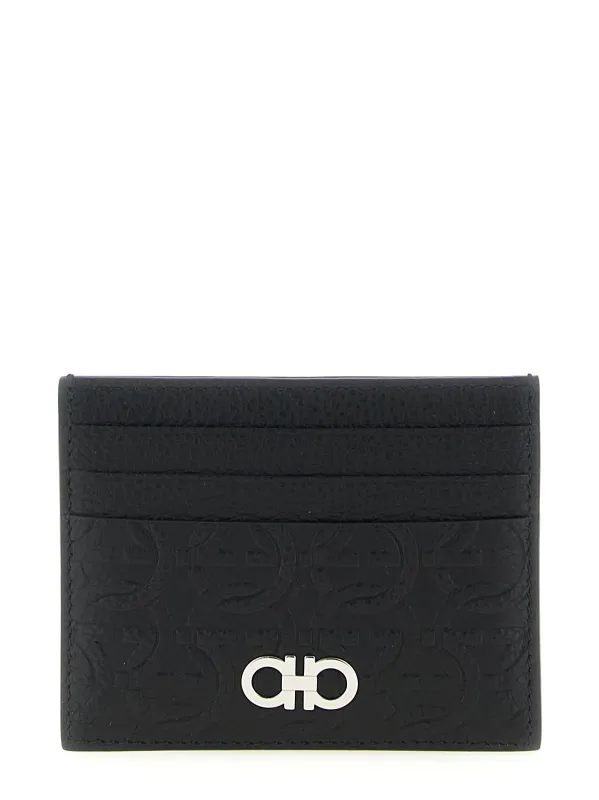Gancini Wallets And Card Holders Black sold by Wanan Luxury