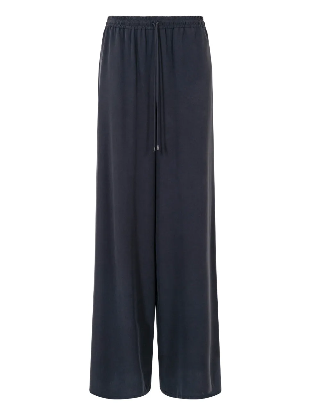 Wide-Fit Washed Silk Trousers sold by Wanan Luxury