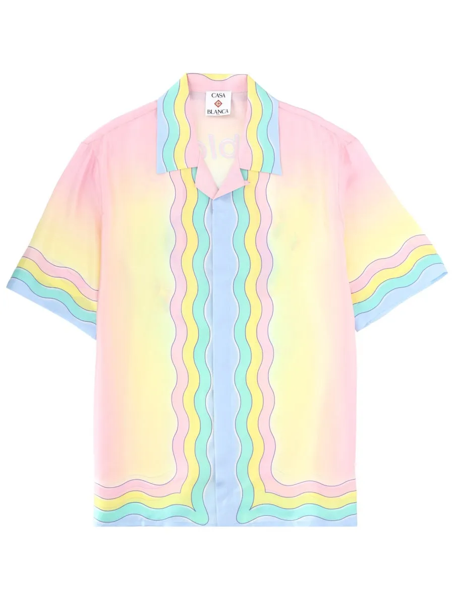 "Flaming Tennis Ball" Shirt sold by Wanan Luxury