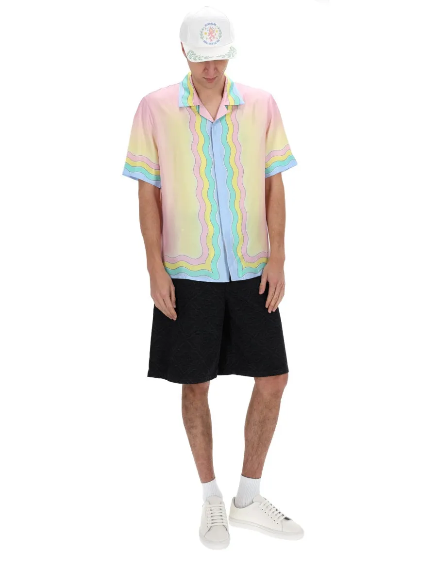 "Flaming Tennis Ball" Shirt sold by Wanan Luxury product image thumbnail 2