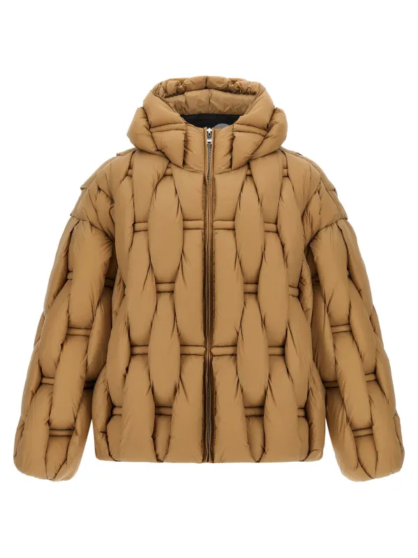 3d Down Jacket Puffer Jackets Beige made by Wanan Luxury