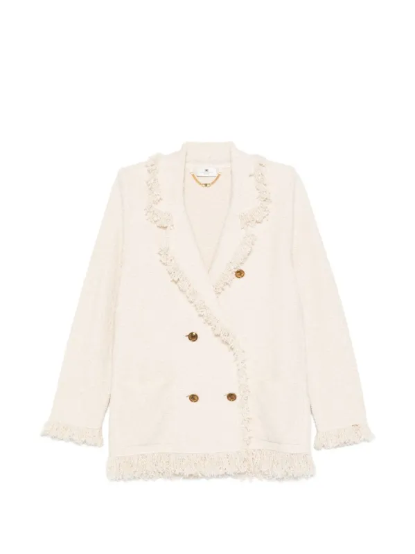 Cotton Double-Breasted Jacket made by Wanan Luxury