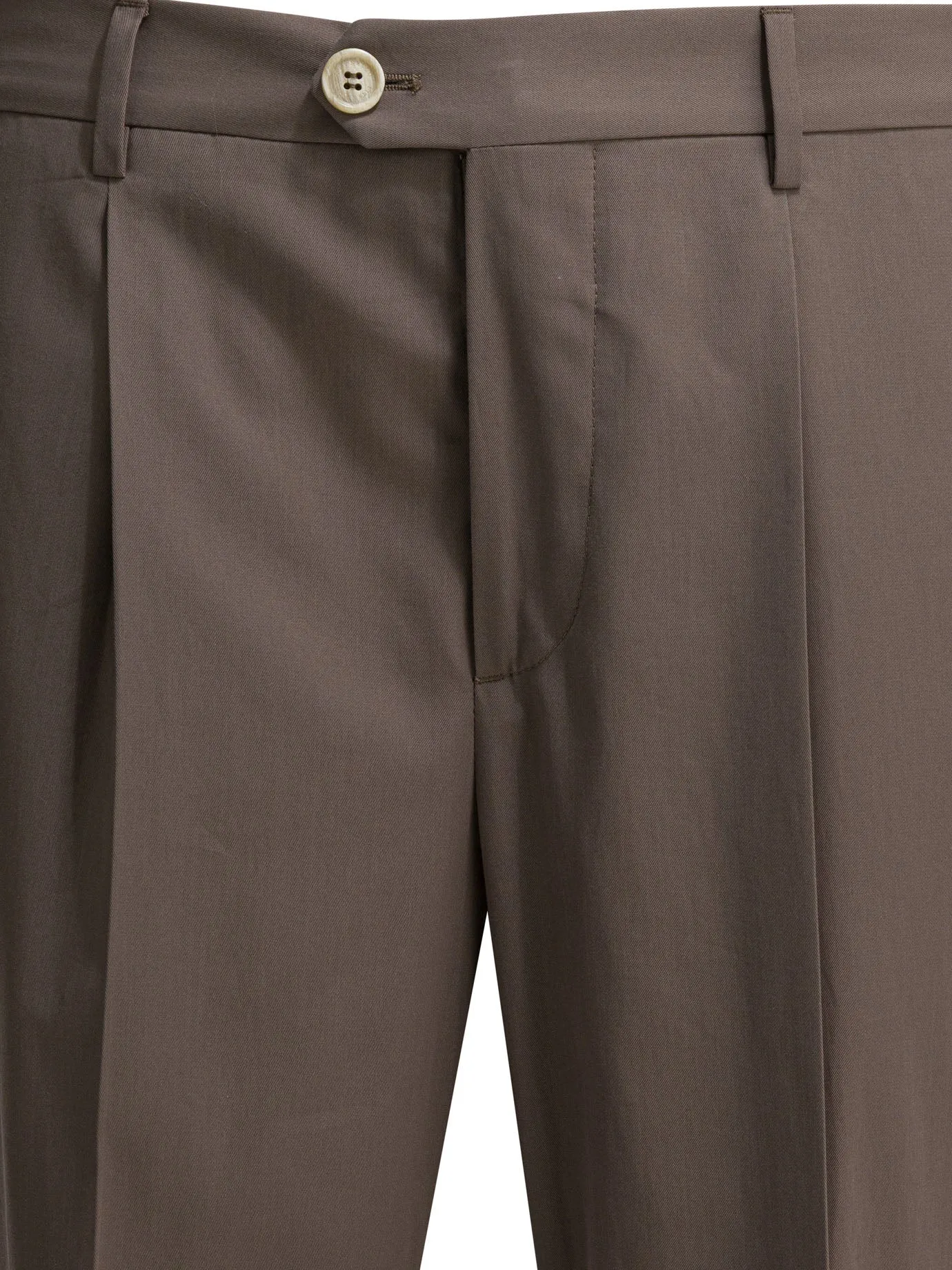 Tailored Pants Trousers Brown sold by Wanan Luxury product image thumbnail 3