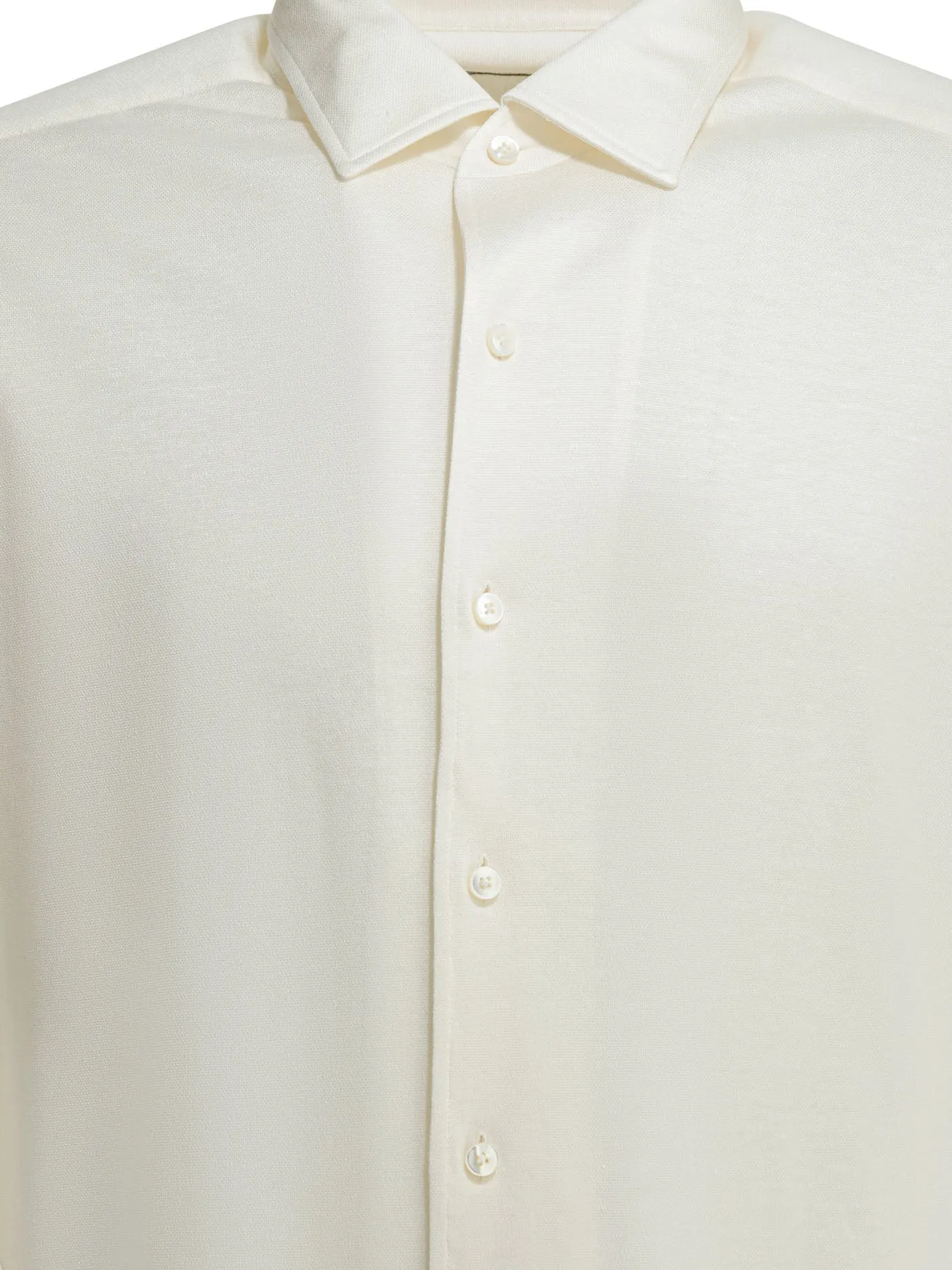Casual Silk Shirt Shirts White sold by Wanan Luxury product image thumbnail 3