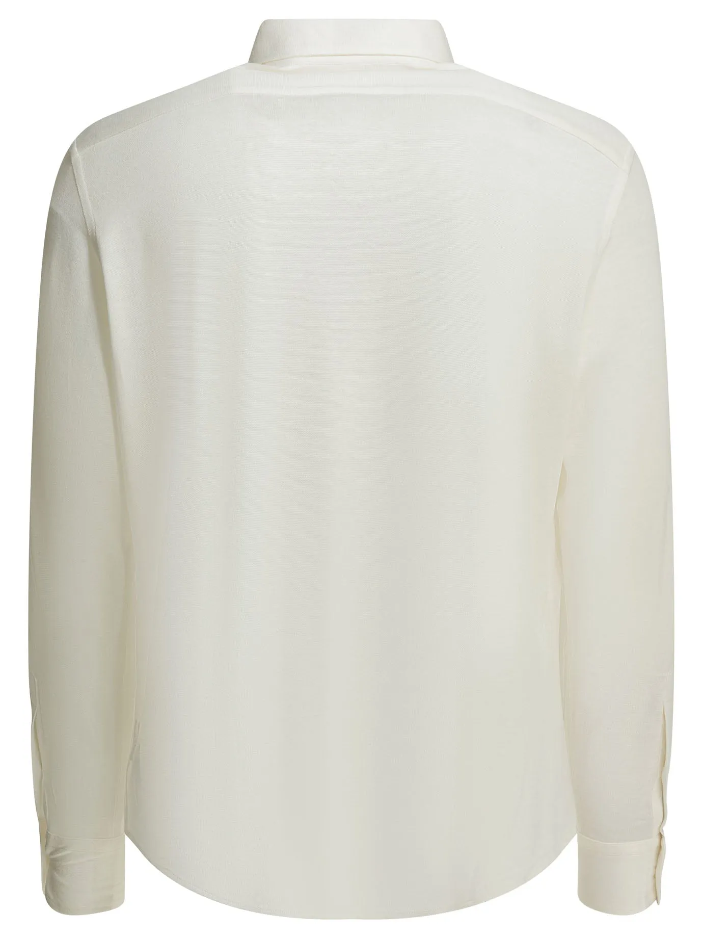Casual Silk Shirt Shirts White sold by Wanan Luxury product image thumbnail 2
