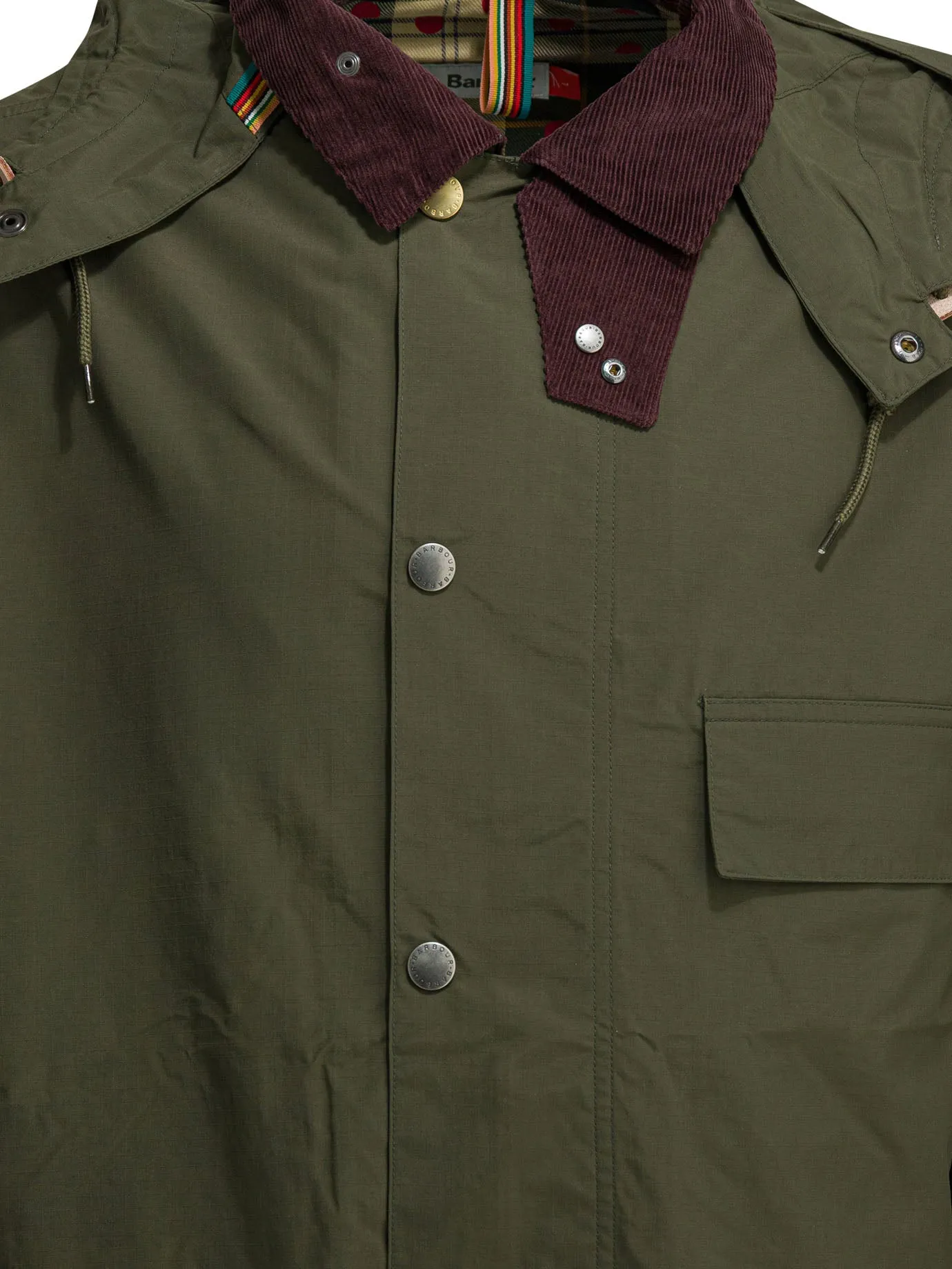 Parka Barbour X Paul Smith Jackets And Coats Green sold by Wanan Luxury product image thumbnail 3