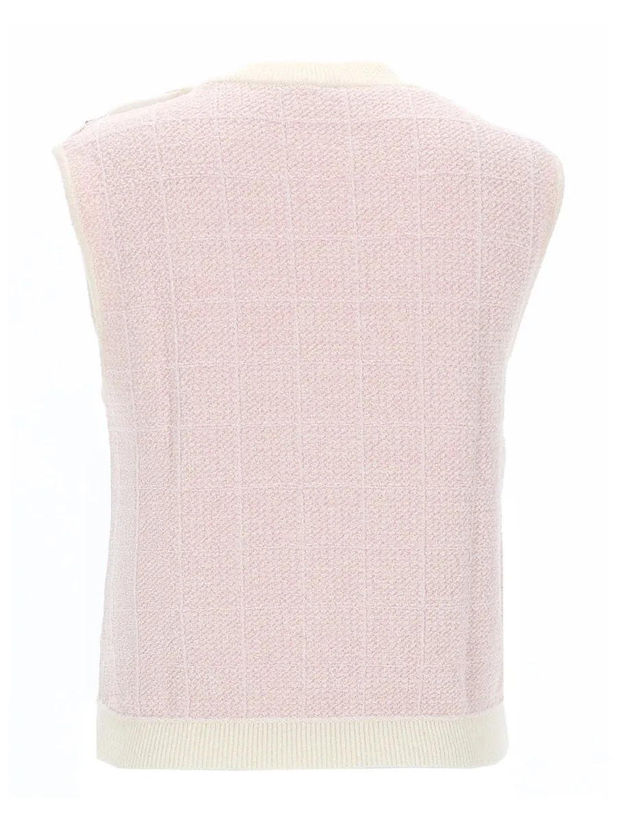 Sleeveless Top With Jewel Buttons sold by Wanan Luxury product image thumbnail 2