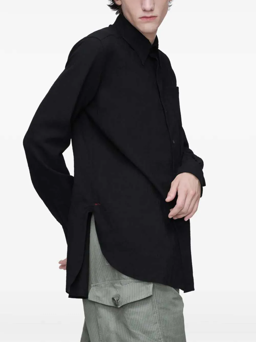 Long-Sleeved Shirt With Pocket sold by Wanan Luxury product image thumbnail 4