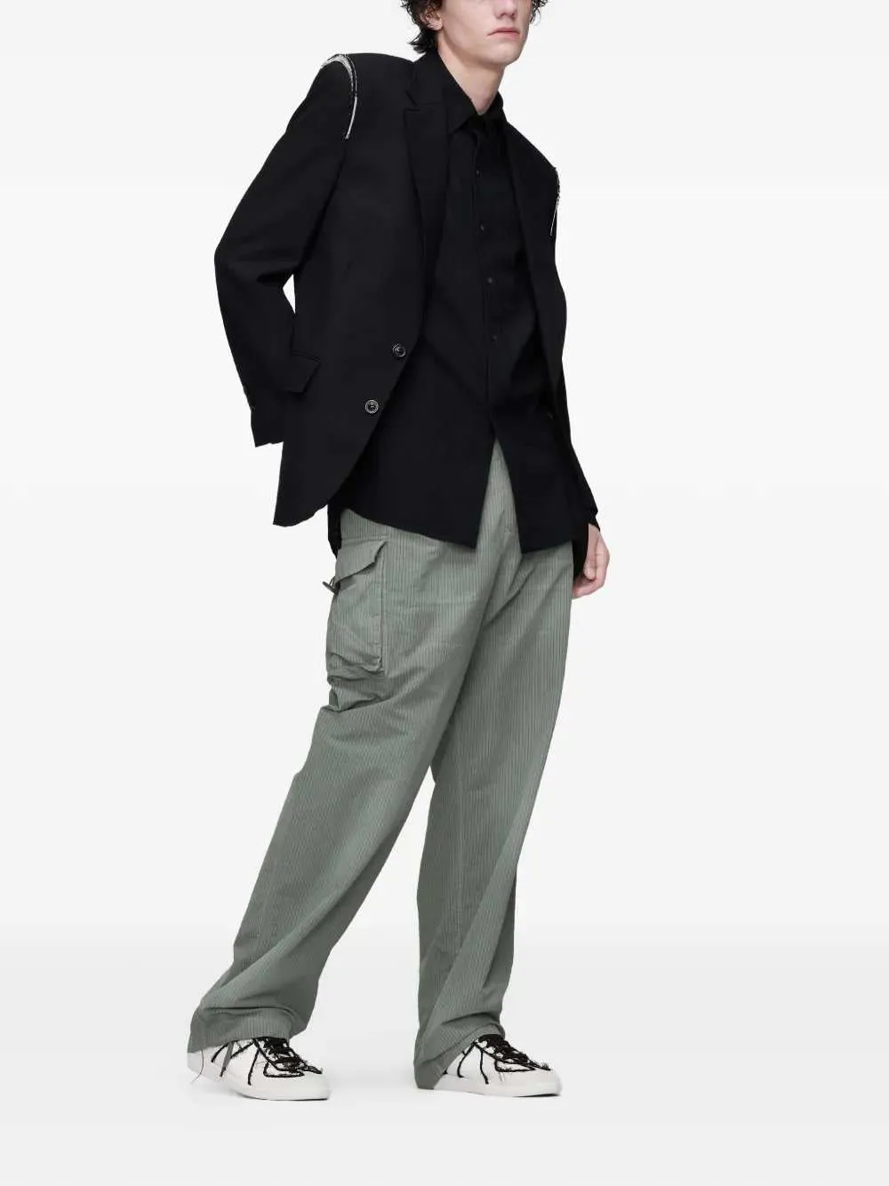 Long-Sleeved Shirt With Pocket sold by Wanan Luxury product image thumbnail 2