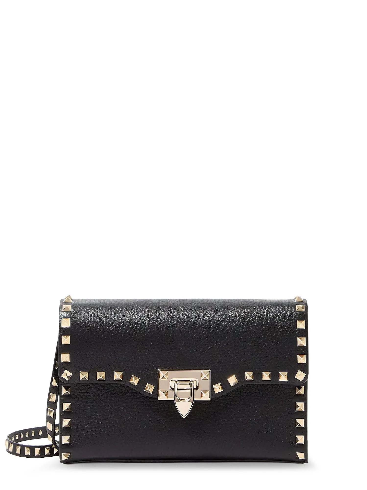 Rockstud Leather Crossbody Bag sold by Wanan Luxury