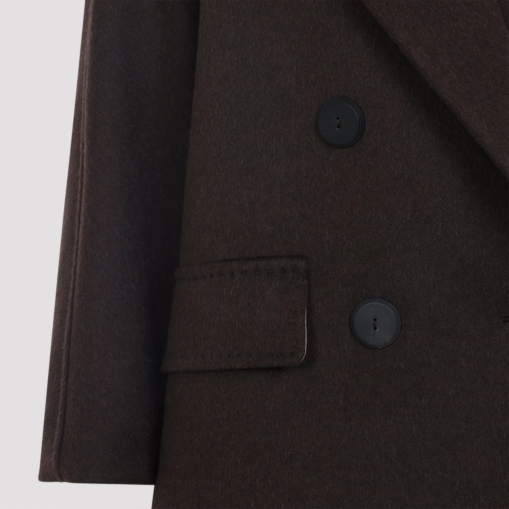 Double Breasted & Peacoat Brown sold by Wanan Luxury product image thumbnail 4