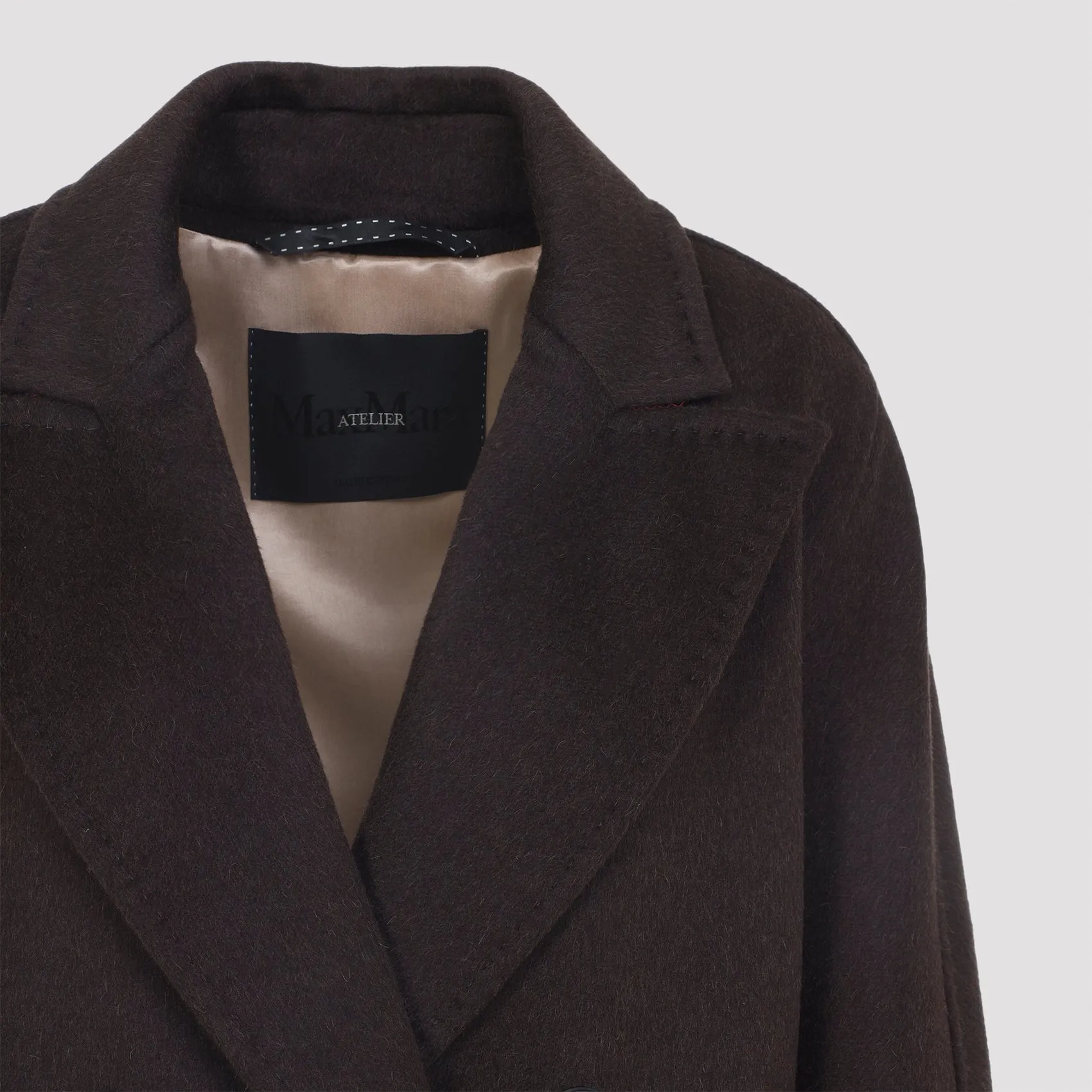 Double Breasted & Peacoat Brown sold by Wanan Luxury product image thumbnail 5