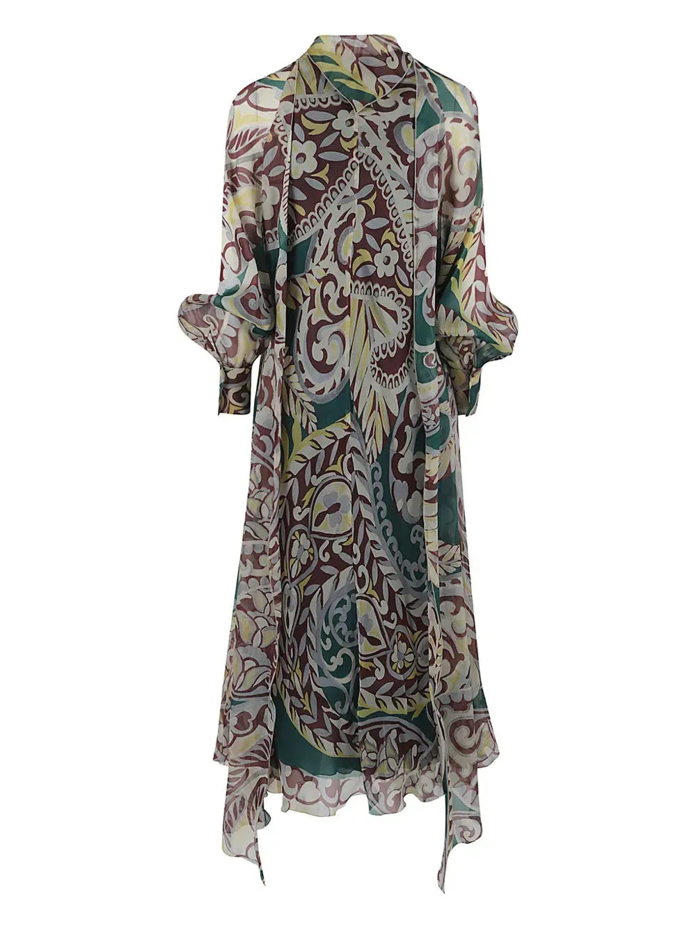 Silk Dress With Paisley Print sold by Wanan Luxury product image thumbnail 2