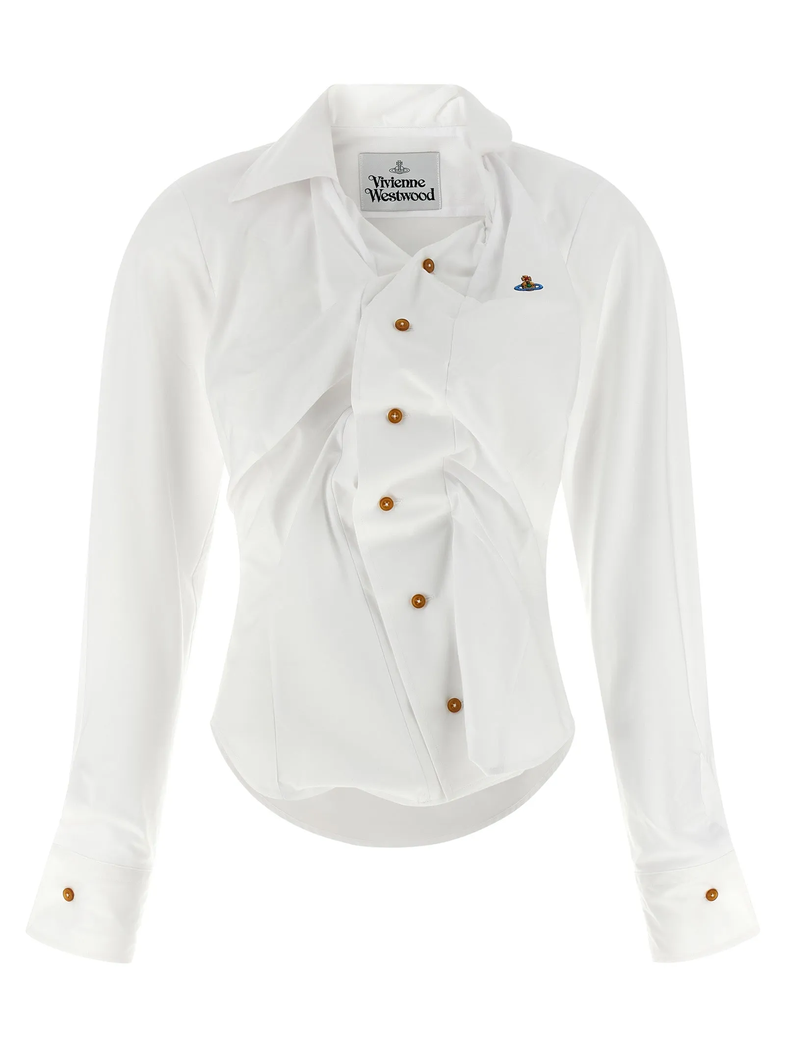 Drunken Shirt And Blouse White sold by Wanan Luxury