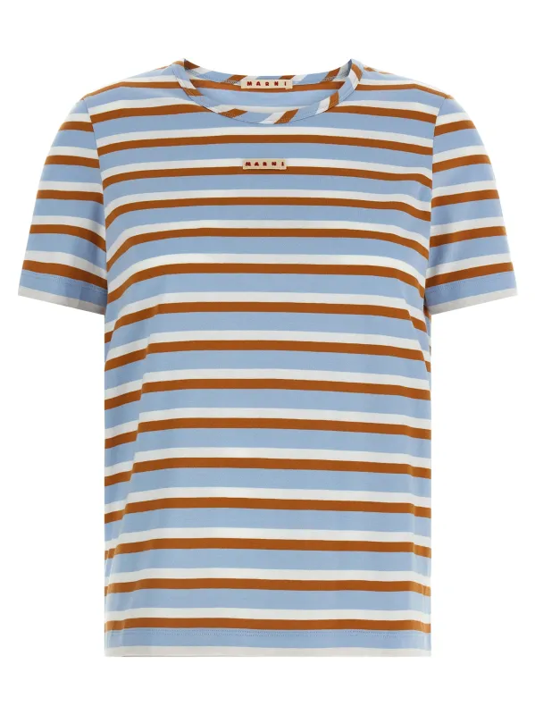Logo Patch T-Shirt Multicolor made by Marni
