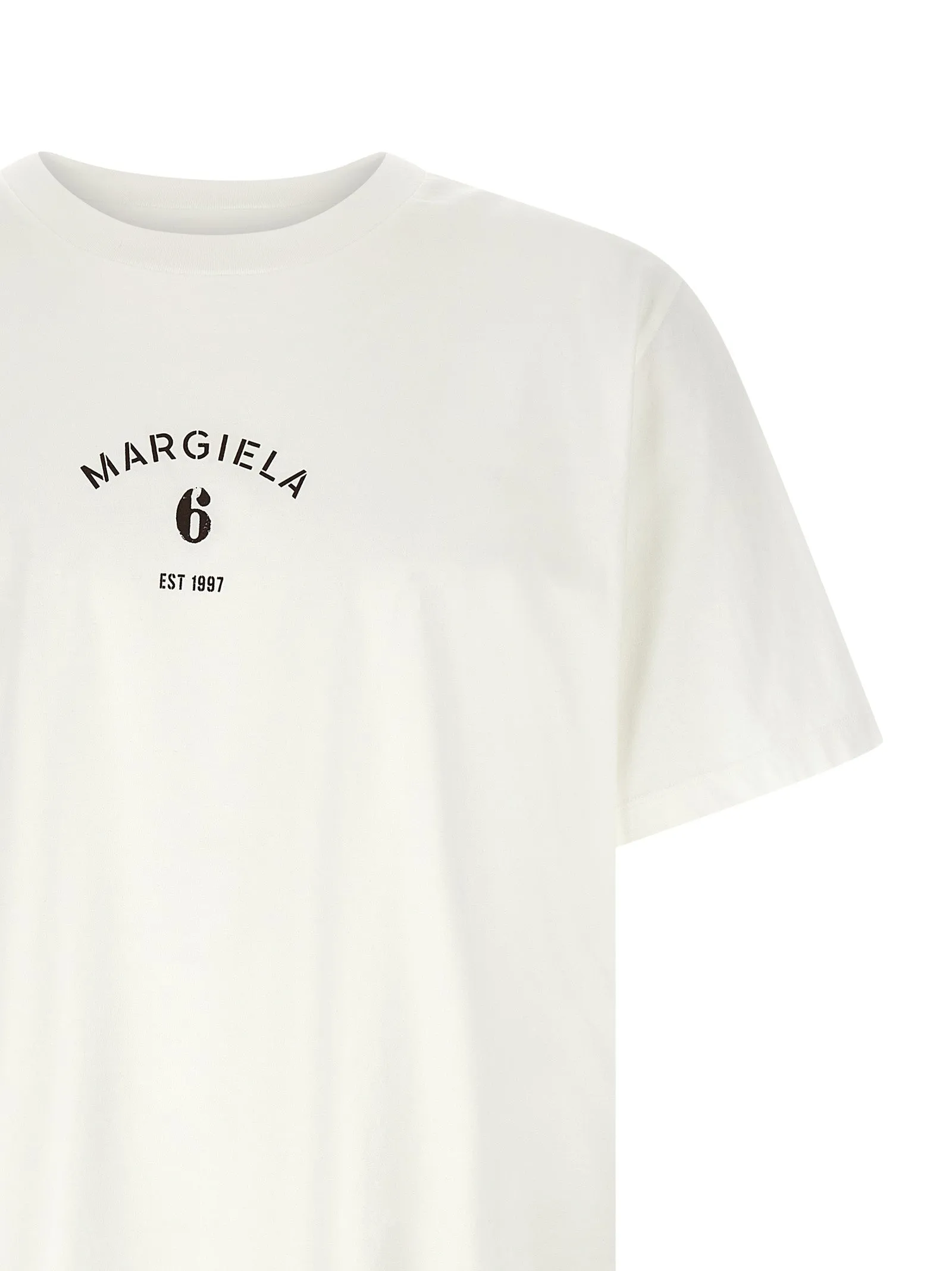 Printed T-Shirt White sold by Wanan Luxury product image thumbnail 3