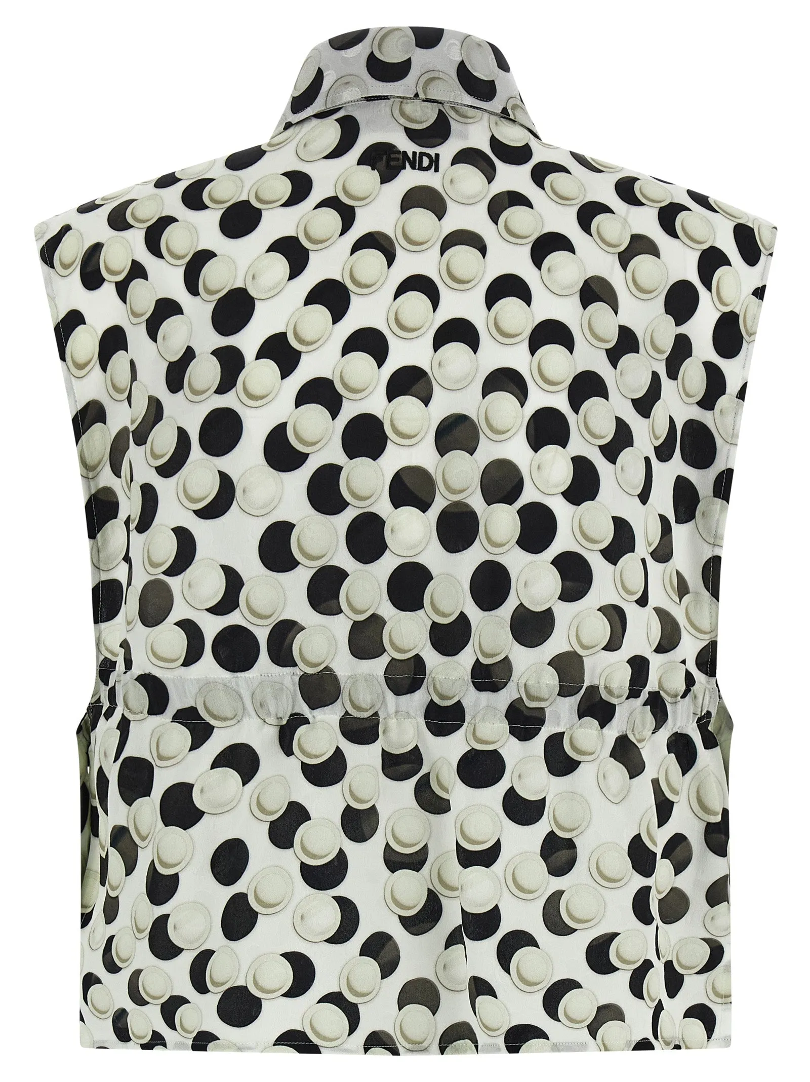 Polka Dot Crop Top Tops Multicolor sold by Wanan Luxury product image thumbnail 2