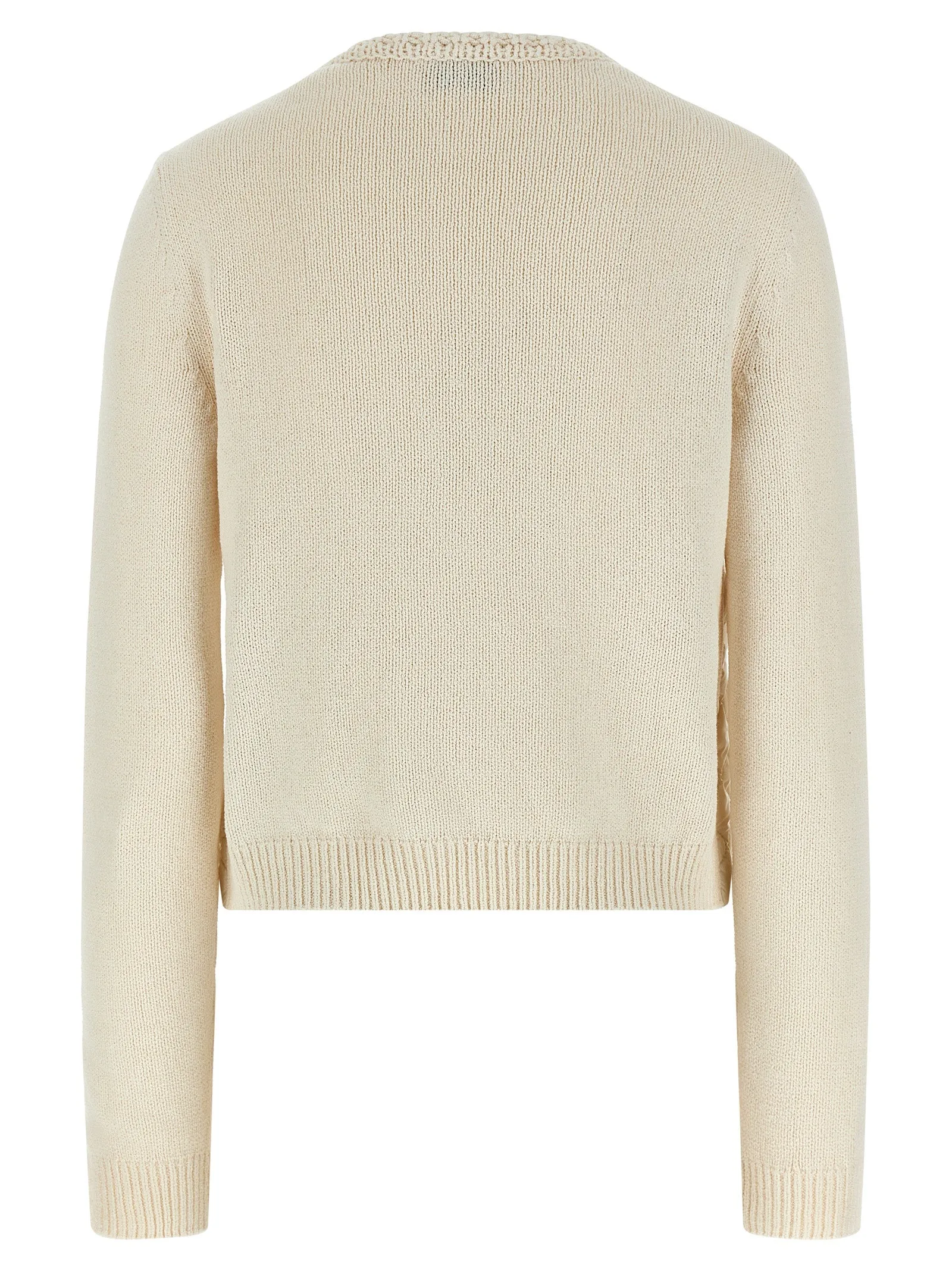 Padded Cardigan Sweaters And Cardigans Beige sold by Wanan Luxury product image thumbnail 2