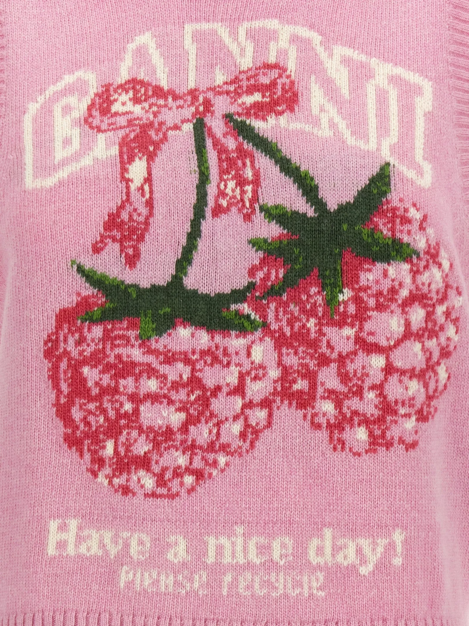 Wool Vest Gilet Pink sold by Wanan Luxury product image thumbnail 4