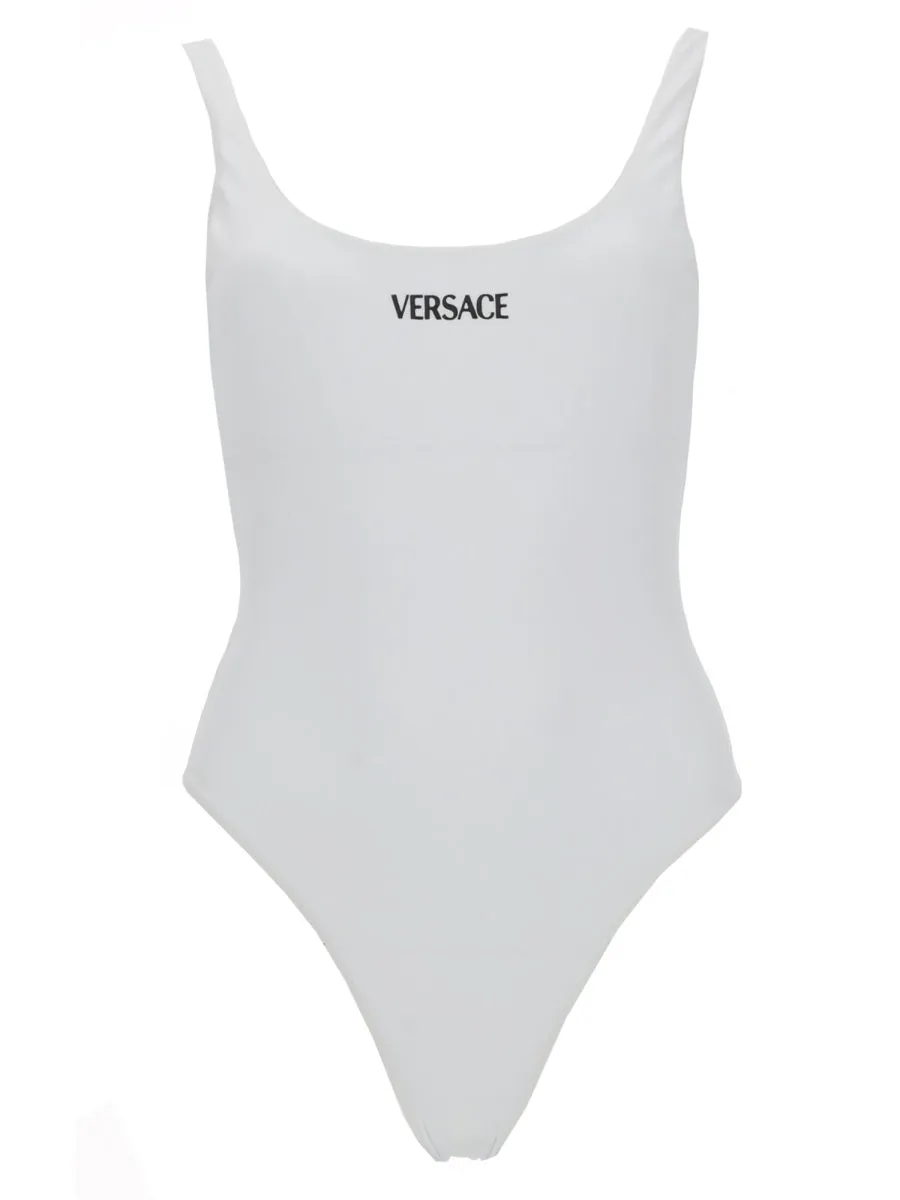 One Piece Swimsuit With Logo sold by Wanan Luxury