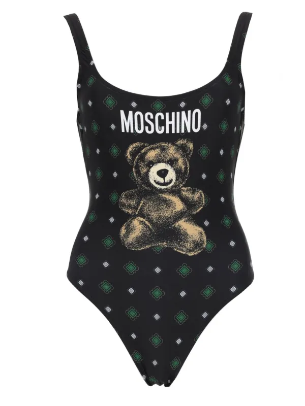 "Teddy" One Piece Swimsuit made by Moschino