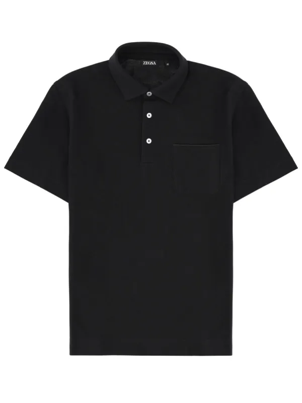 Regular Fit Polo Shirt made by Ermenegildo Zegna