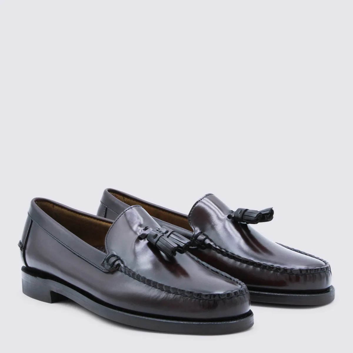 Flat Shoes Brown Burgundy sold by Wanan Luxury product image thumbnail 2