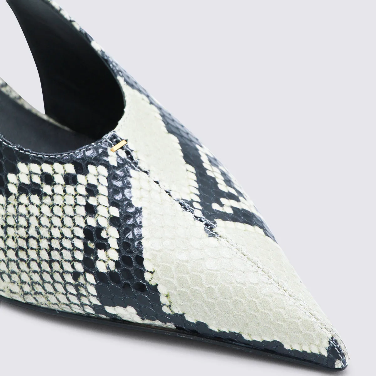 With Heel Black-White sold by Wanan Luxury product image thumbnail 4