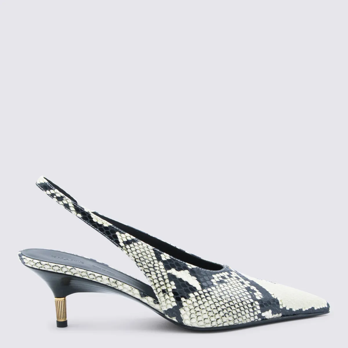With Heel Black-White sold by Wanan Luxury