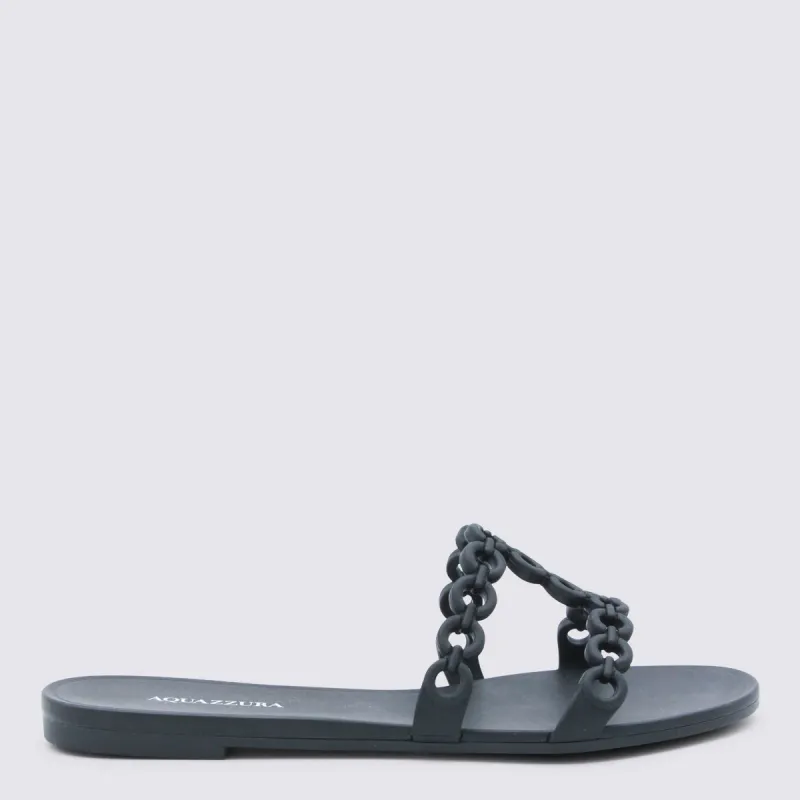 Flat Shoes Blacks And Greys made by Aquazzura