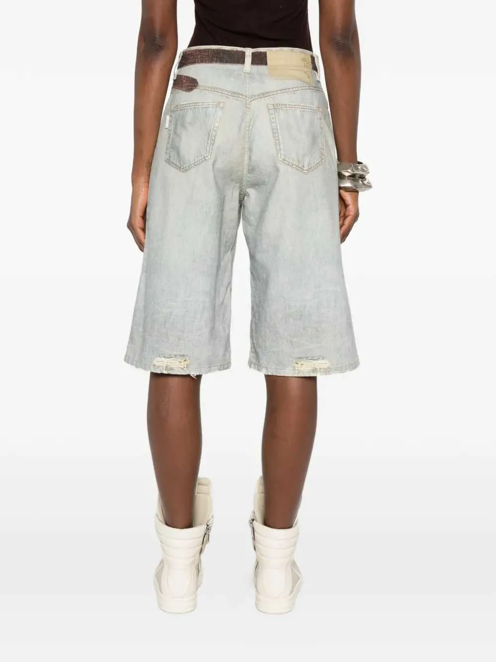 Printed Belted Shorts sold by Wanan Luxury product image thumbnail 4