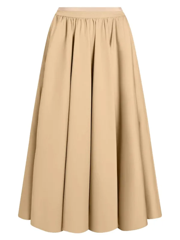 Cotton Maxi Skirt sold by Wanan Luxury