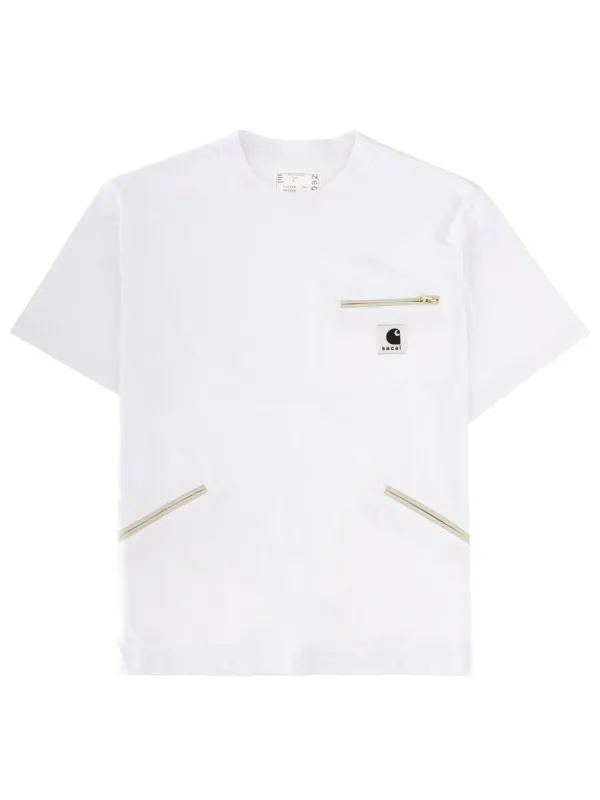 "Sacai X Carhartt Wip" T-Shirt made by Wanan Luxury