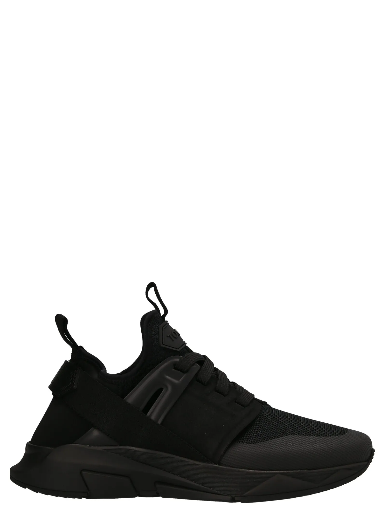 Logo Techno Sneakers Black sold by Wanan Luxury