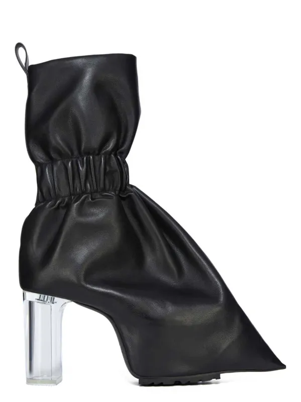 Leather Boots - Pull-On Cuffed Taquito sold by Wanan Luxury