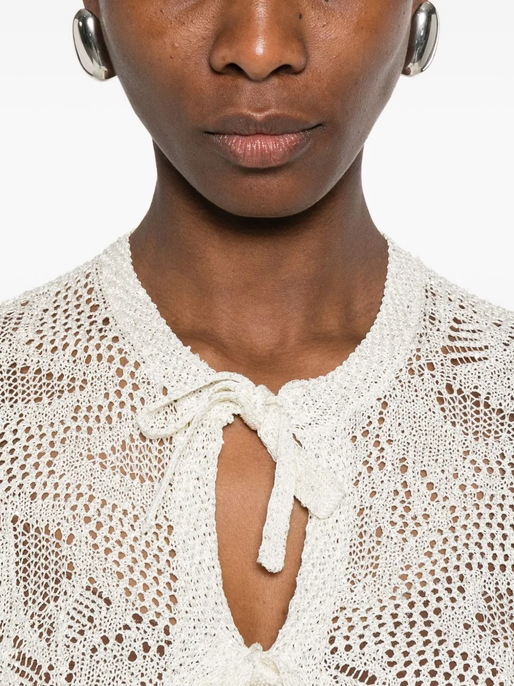Openwork Cardigan sold by Wanan Luxury product image thumbnail 3