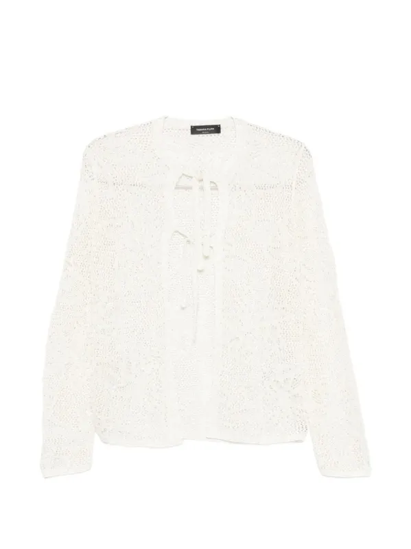 Openwork Cardigan made by Fabiana Filippi