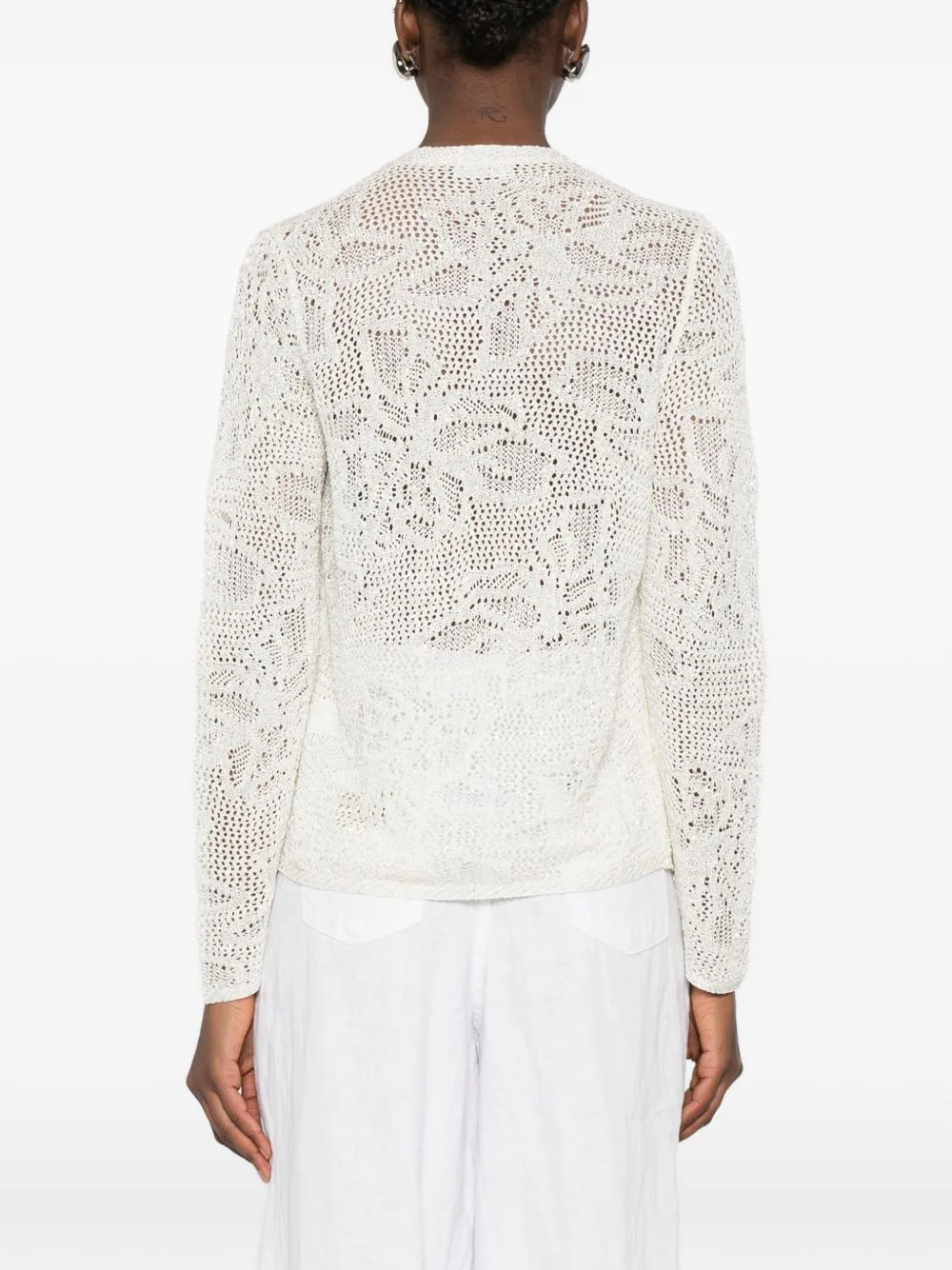 Openwork Cardigan sold by Wanan Luxury product image thumbnail 2