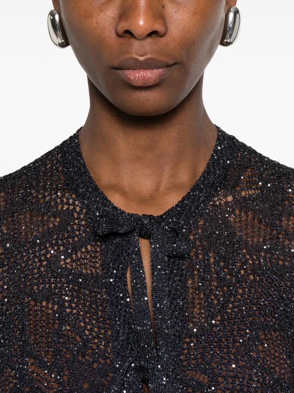 Openknit Cardigan sold by Wanan Luxury product image thumbnail 4