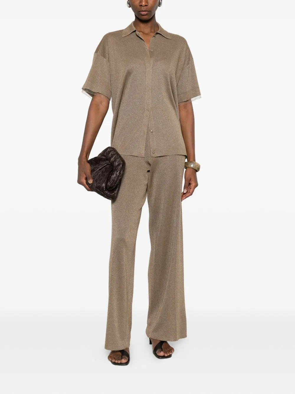 Wide-Leg Trousers sold by Wanan Luxury product image thumbnail 3