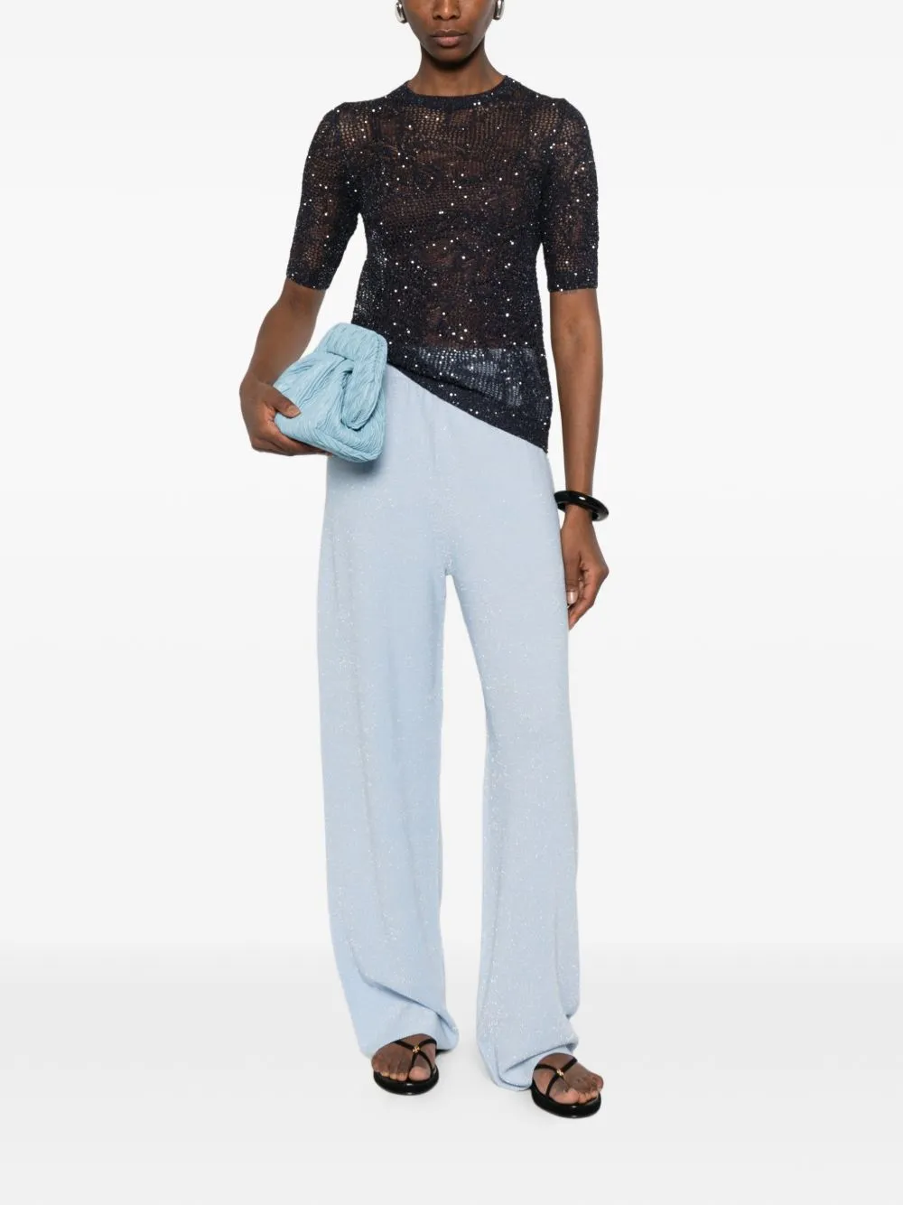 T-Shirts And Polos Blue And Green sold by Wanan Luxury product image thumbnail 3