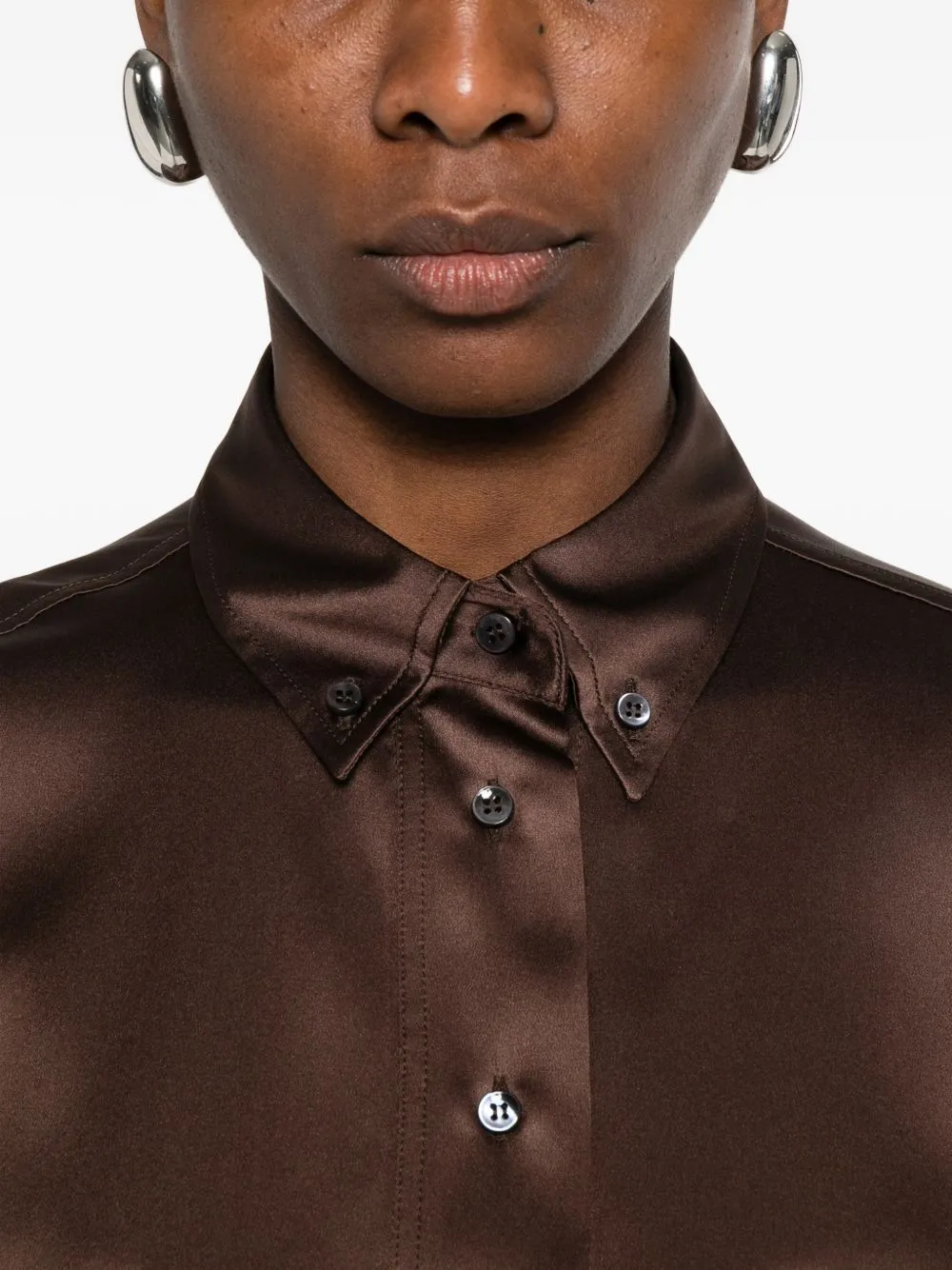 Silk Shirt sold by Wanan Luxury product image thumbnail 5