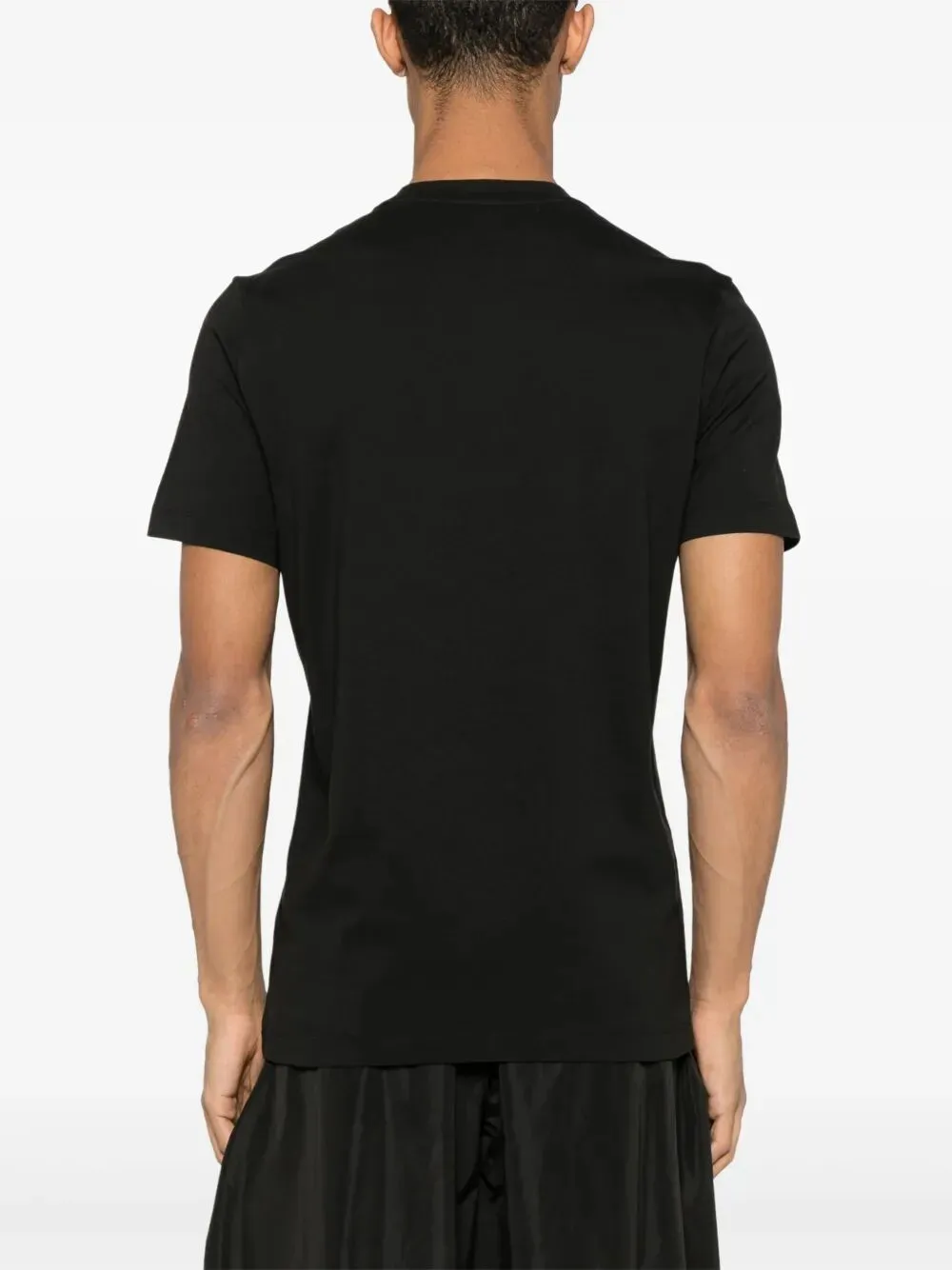 Flocked Logo Cotton T-Shirt sold by Wanan Luxury product image thumbnail 3