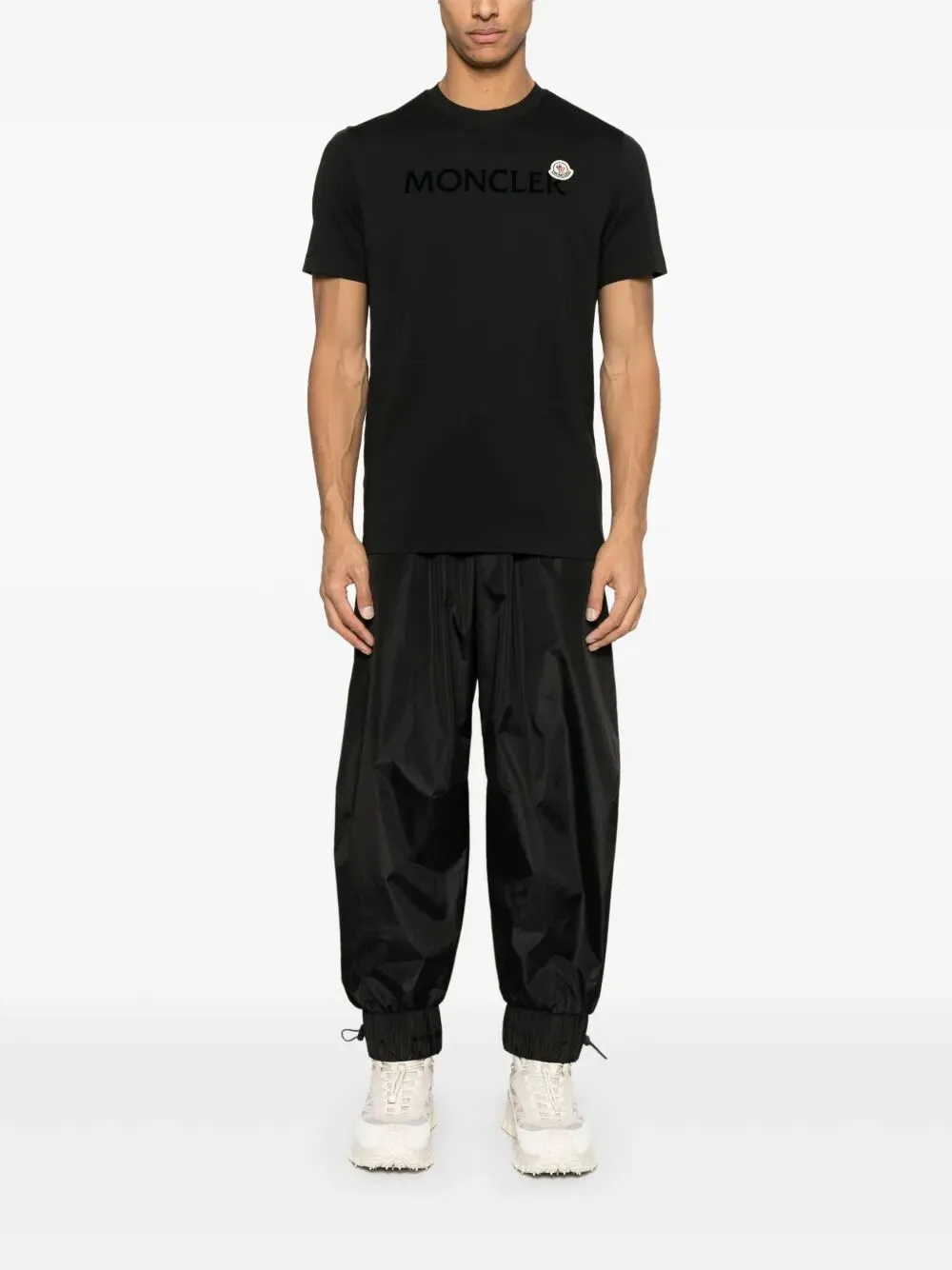 Flocked Logo Cotton T-Shirt sold by Wanan Luxury product image thumbnail 4