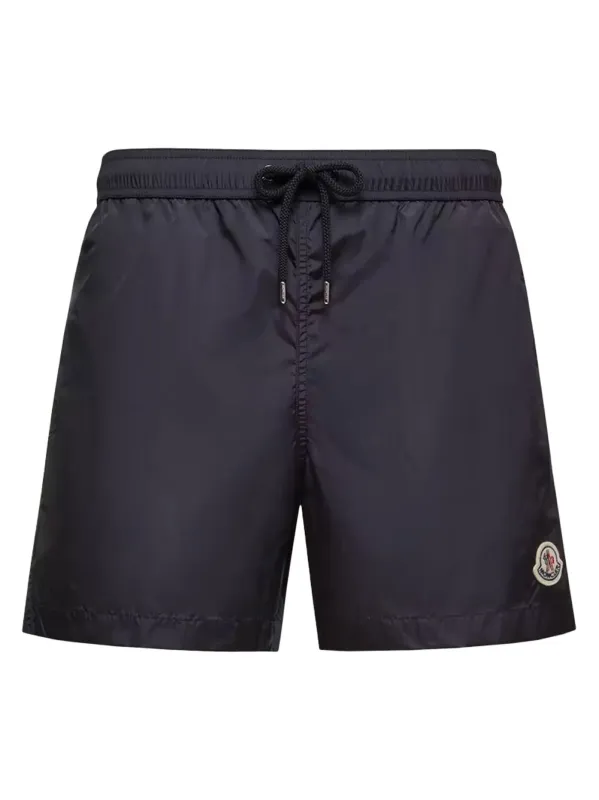 Logo Patch Swim Shorts made by Wanan Luxury