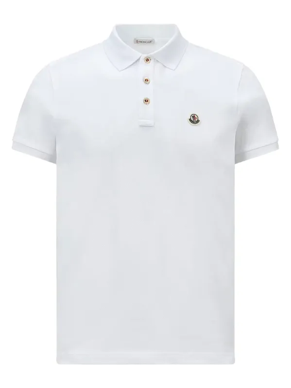 Logo Patch Cotton Polo Shirt sold by Wanan Luxury